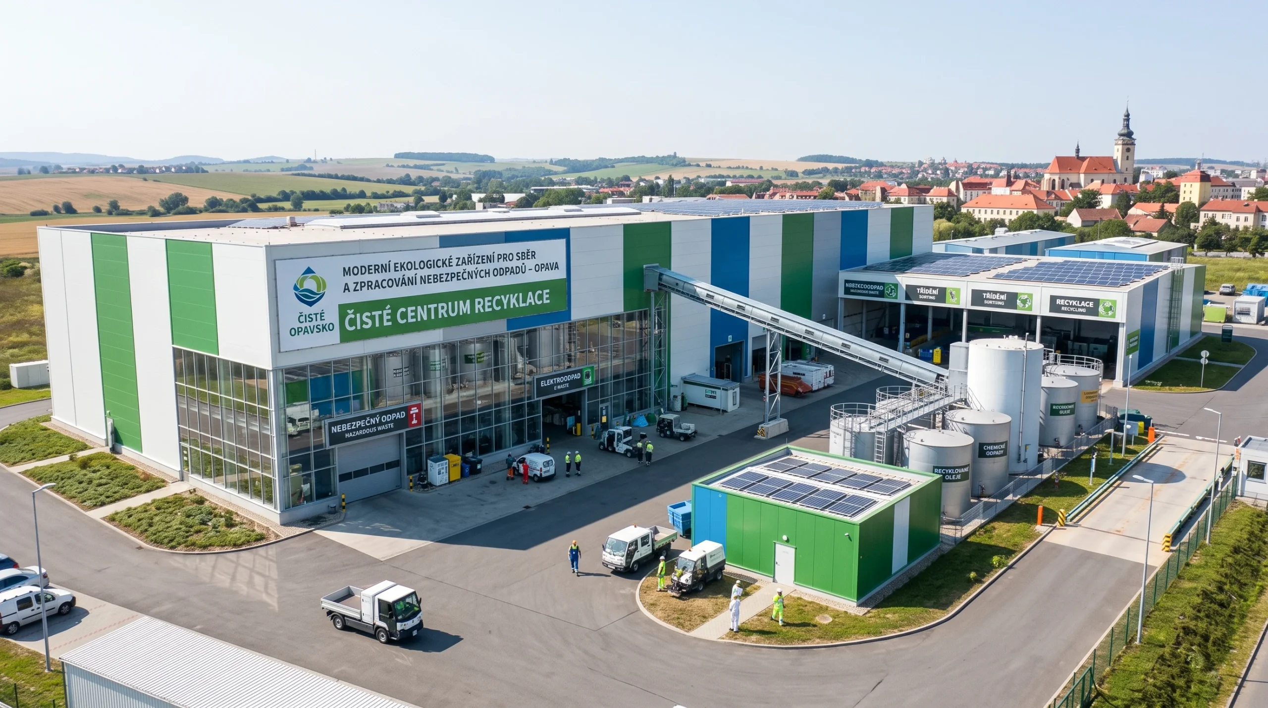 Ekologicka likvidace nebezpecneho odpadu v Opave: Sberne dvory a mobilni svozy | Evca.cz 1 Sberny dvur Opava Bilovecka a bezpecna likvidace nebezpecneho odpadu