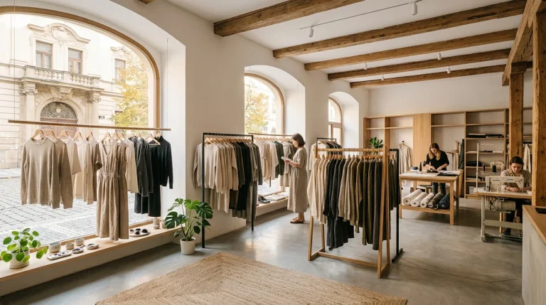 Showroom a atelier ceske udrzitelne mody v Praze