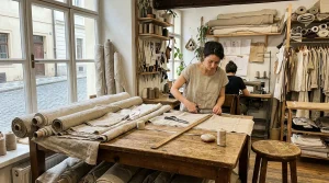 Atelier udrzitelne mody v Cesku a prirodni latky